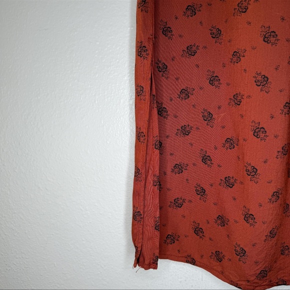 RARE Vintage 70s Floral Maternity Dress 🌸 authentic true bohemian vintage - Picture 7 of 10